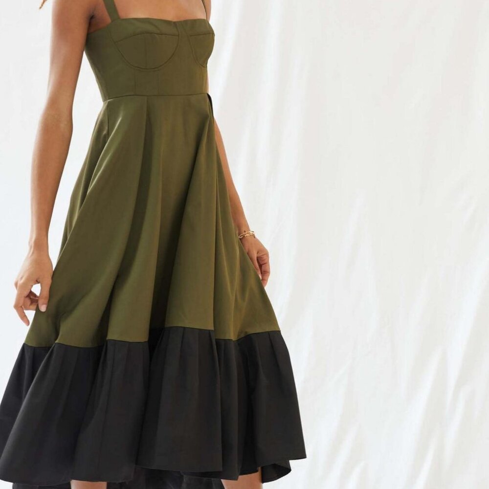 Anthropologie Mare Mare Ruffled Maxi Dress